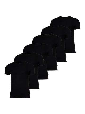 JOOP! T-Shirt 6er Pack in Schwarz