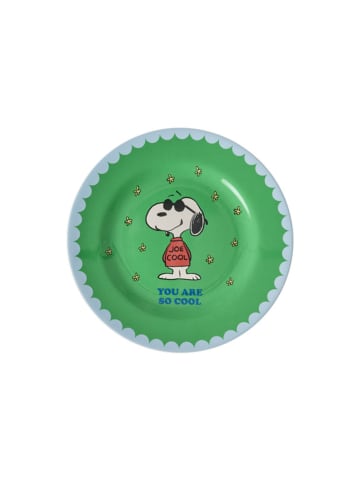 Rice Melamin Teller  Snoopy in grün