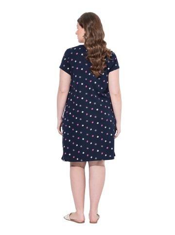 Ulla Popken Jerseykleid in marine