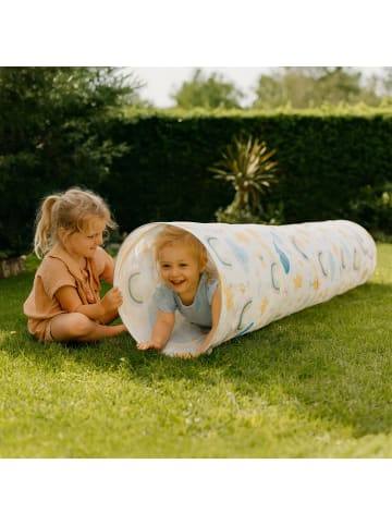 relaxdays Spieltunnel "Regenbogen" in Bunt - (B)180 x Ø 45 cm