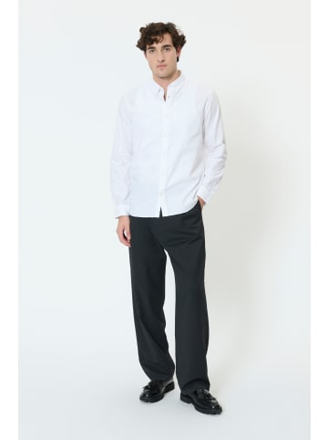 Matinique Langarm - Hemd MAtrostol Gerade Passform in White