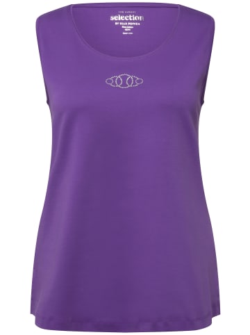 Ulla Popken Strick-Top in violett