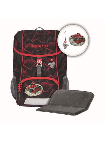 Step by Step Kinderrucksack KID Ninja Yuma 3-tlg. in schwarz