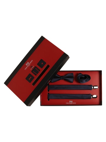 Finshley & Harding London Accessoire-Set in marine - 0001