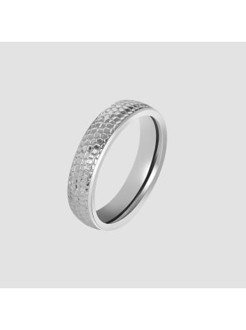 Adeliás Herren Ring aus Edelstahl in silber