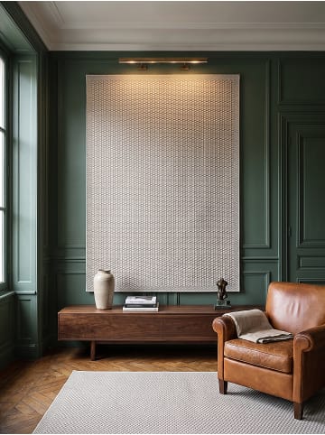KADIMA DESIGN Flachwebteppich Polypropylen NURE in Creme