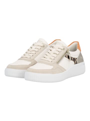 remonte Sneaker in Weiß/Beige