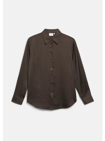 comma Bluse in 8940_dunkelbraun