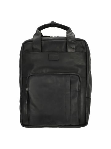 Strellson Brick Lane Josh - Rucksack L 40 cm (dark brown) in schwarz