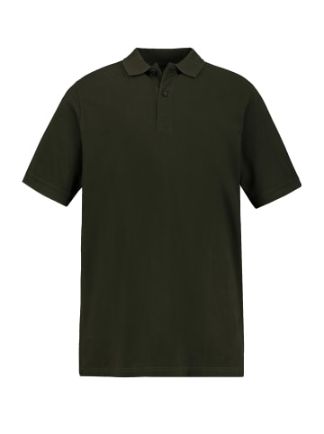 JP1880 Poloshirt in dunkle olive