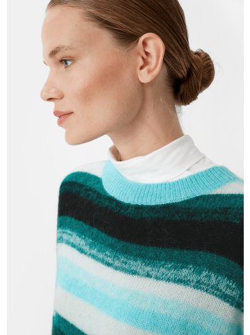 comma CI Strickpullover langarm in Türkis