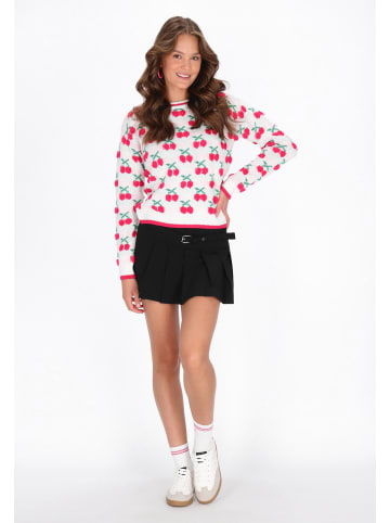 myMo Sweater in offwhite pink