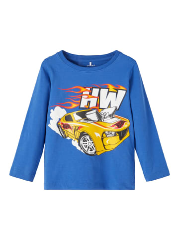 name it Jungen Langarmshirt mit Print in Blau