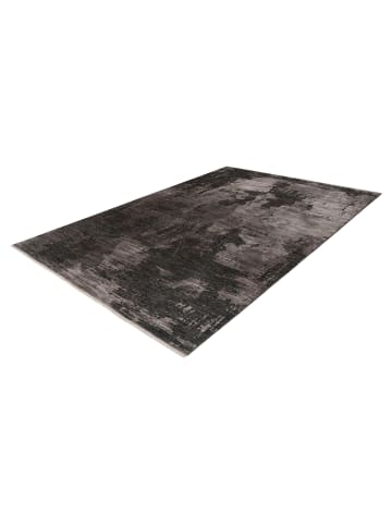 Vivorum Wohnzimmer Teppich – Kurzflorteppich Fissy 225 in grau
