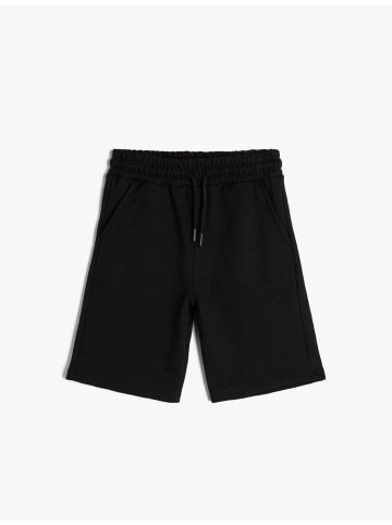 KOTON Shorts in Schwarz