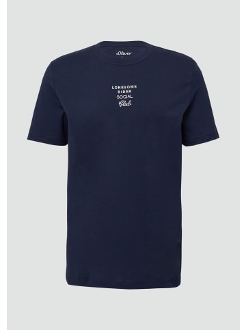s.Oliver T-Shirt in 58D2_tiefblau