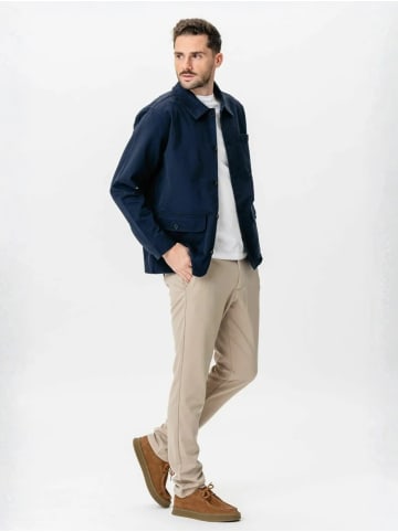 TeeShoppen Jacken Twill Shirt in Navy