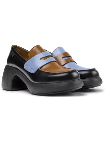 Camper Mokassins " Thelma II Twins " in Schwarz Braun
