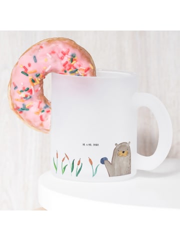 Mr. & Mrs. Panda Glas Otter Stein ohne Spruch in Transparent