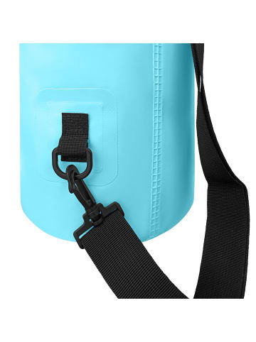 YEAZ ISAR wasserfester packsack 10l in hellblau