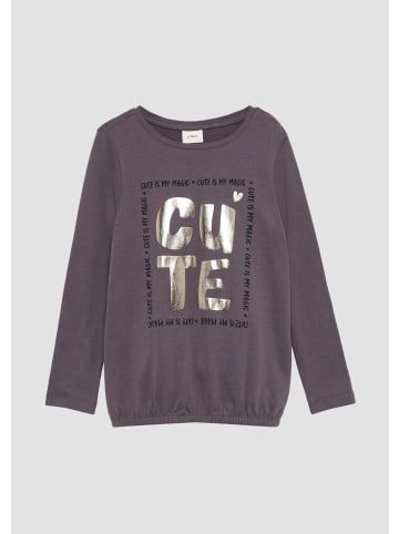 s.Oliver T-Shirt langarm in Lila