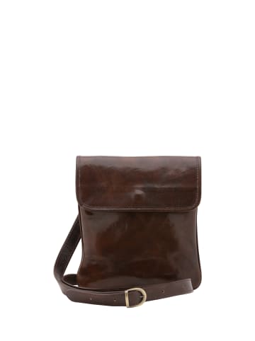 Viola Castellani Umhängetasche in DARK BROWN