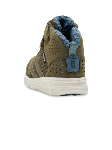 Hummel Hummel Klettverschluss Stiefel Crosslite Winter Lebensstil Kinder in DARK OLIVE