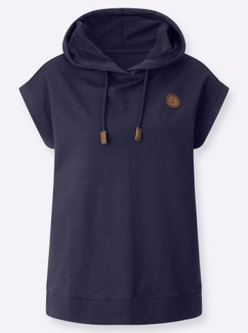 WITT WEIDEN Kapuzen-Shirt in marine