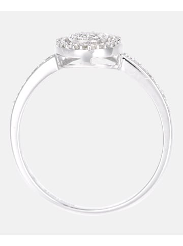 Diamant L'éternel Verlobungsring aus 375 Weißgold mit 0.20 Karat Diamant