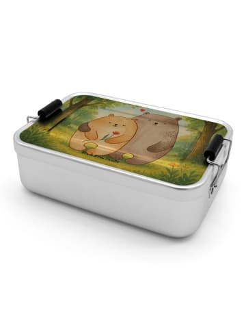 Mr. & Mrs. Panda Bentobox Bären Liebe Design ohne Spruch in Weiß
