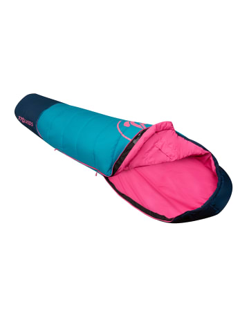 Trollkids Schlafsack Fjell Dreamer in dark turquoise/madeira blue