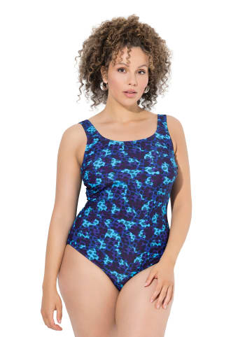 Ulla Popken Badeanzug in marine
