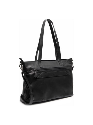 The Chesterfield Brand Osira Shopper Tasche Leder 39 cm Laptopfach in black