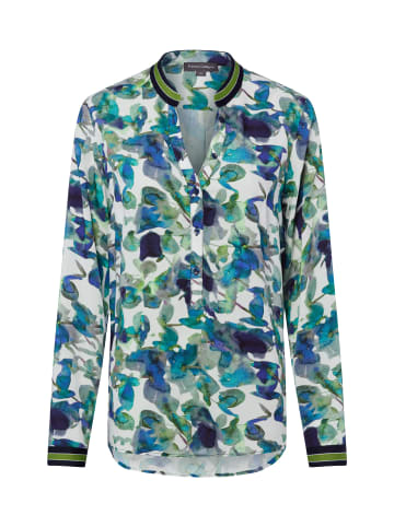 Franco Callegari Tunikabluse in türkis petrol - 0001