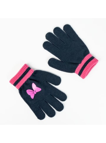 Disney Disney Minnie 2er Set Kinder Winter Accessoire Mütze Handschuh in Mehrfarbig