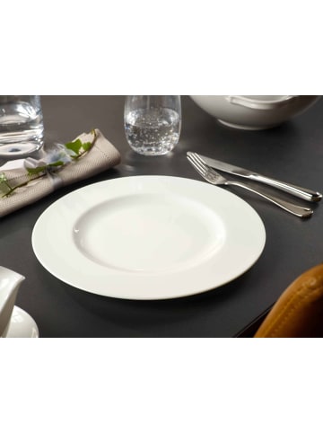 Villeroy & Boch 6er Set Speiseteller Anmut in ø 27,7 cm in weiß