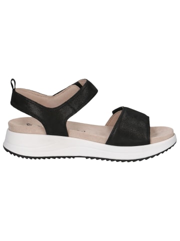 Caprice Sandale in BLACK METALLIC