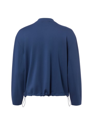 Marie Lund Sweatjacke in indigo - 0002