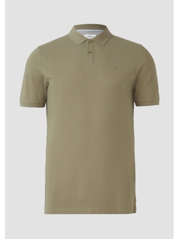 s.Oliver Polo-Shirt in 7880_helles olivgrün