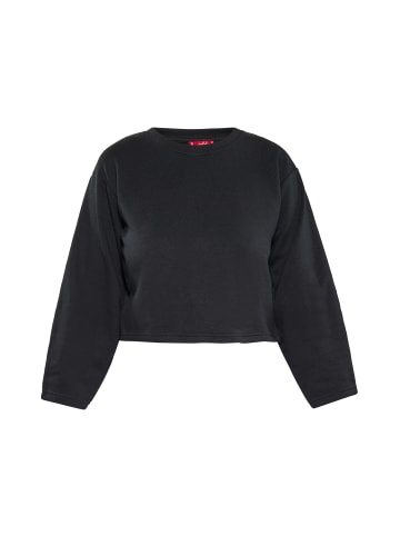 Swirly Sweatshirt in SCHWARZ