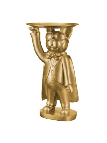 GILDE Figur Hero Dog goldfarben - (H) 31 cm