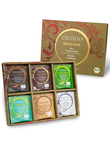 Creano Bio Teemischung Selection 24er Geschenkset „ORGANIC TEA BLEND“