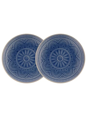 Butlers Teller SUMATRA 2er-Set in Blau