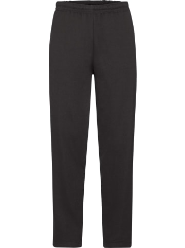 Fruit of the Loom Sweat Unisex-Freizeithose, lang in schwarz