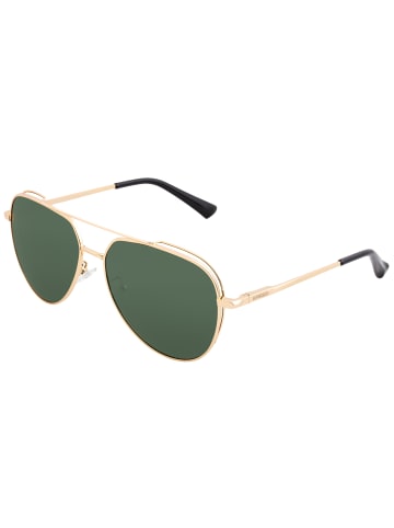 Breed Polarisierte Sonnenbrille "Lyra" in Gold/Schwarz