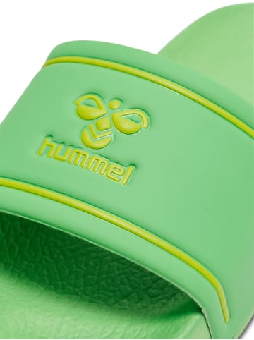 Hummel Hummel Badelatschen Pool Slide Kinder Leichte Design in CLASSIC GREEN