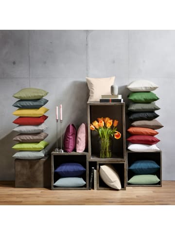 Erwin Müller Kissenhülle Madrid in weinrot