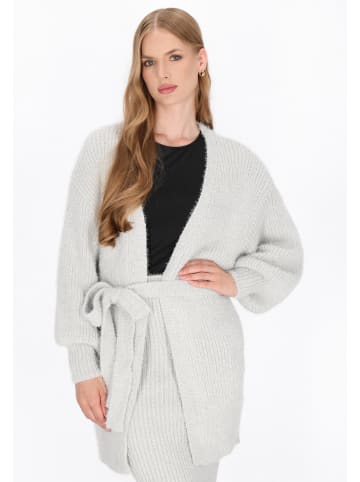 DreiMaster Women Cardigan in grey melange