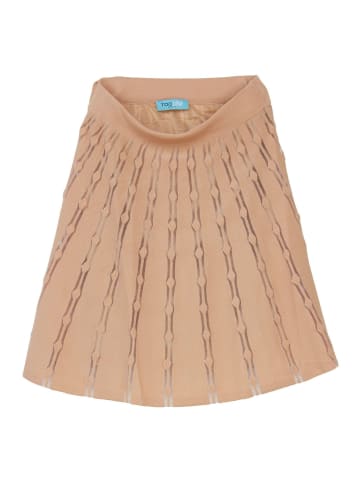 TOOCHE Rock "Deux Pièces Jupe" in beige
