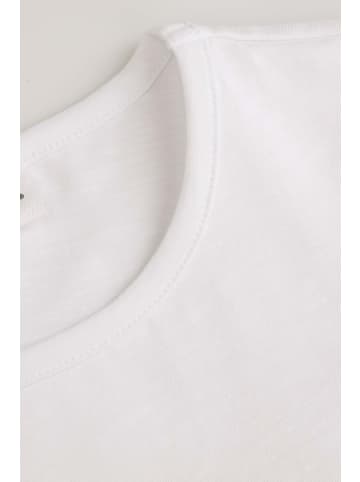 Coccodrillo T-Shirt mit kurzen Ärmeln in weiß